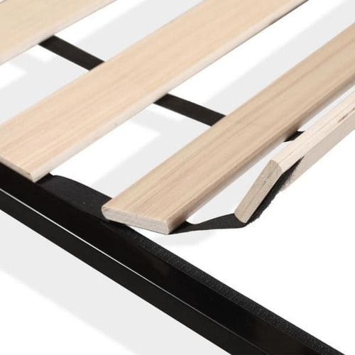 Imagen 6 de 8 de Cama King Size De Hierro Y Madera 2x2m