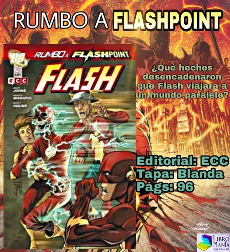 Imagen 1 de 1 de Rumbo A Flashpoint. Cómic Ecc