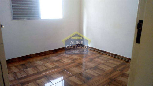 **canto Do Forte - 260m Praia** Apto1dorm/ 1vaga. Só R$225 Mil! - Vext06065