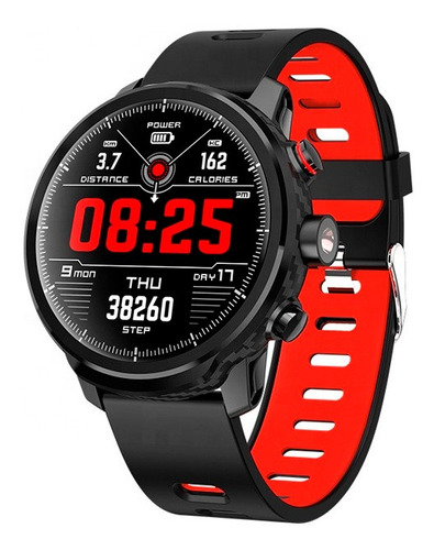 Reloj Inteligente Smartwatch L5 Negro Rojo