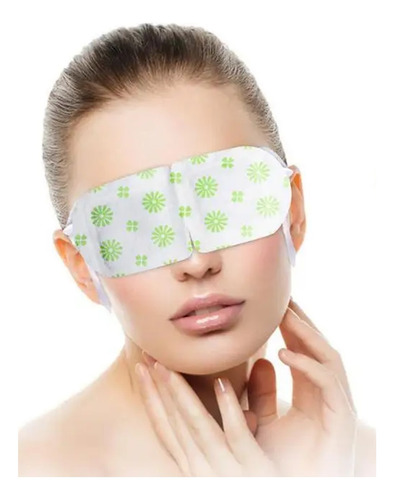 Kit Máscara De Ojos Vapor Y Aroma Con 10pz Desechables Spa