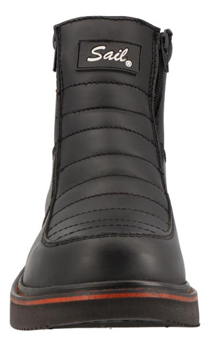 Botin Clase Pv872517 Goma Trasera Caña Suave Sin Tacon