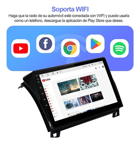 Auto Estéreo For Toyota Tundra 2007-2013 Sequoia 2007-2016