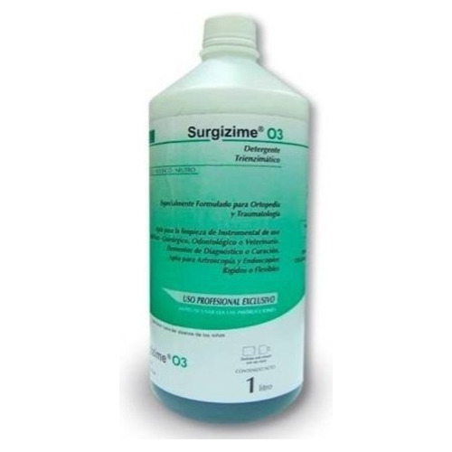 Detergente Trienzimático X 1 L. Limpieza Instrumental Superf
