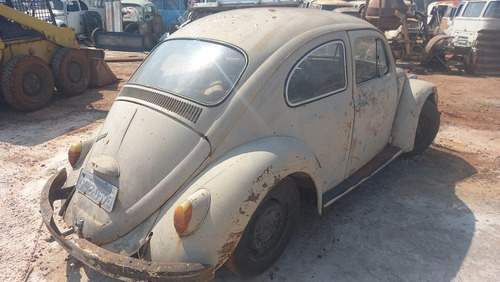 Vw Fusca 1968 Bege Pecas Ou Inteiro