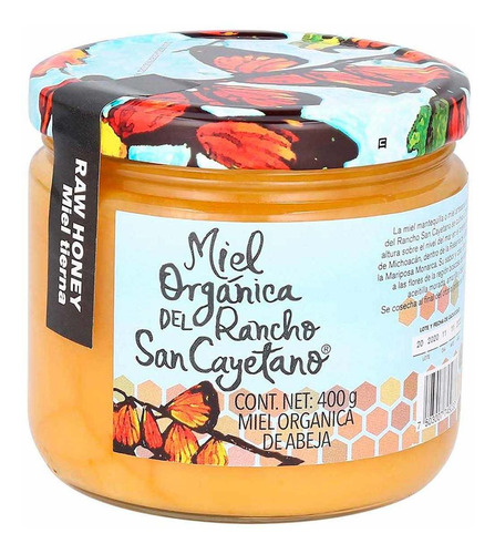 Miel Rancho San Cayetano Orgánica 400g