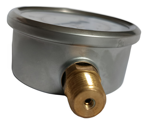 Manometro De Glicerina 100psi 2 1/4 Acero Inoxidable