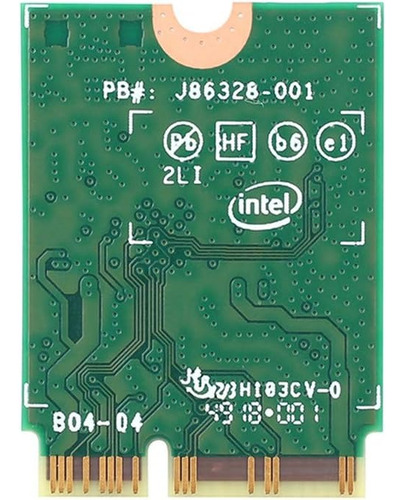 Tarjeta Wifi, Ax201ngw Wifi 6e M.2 Laptop 2.4gbps 802.11ax (Usado)