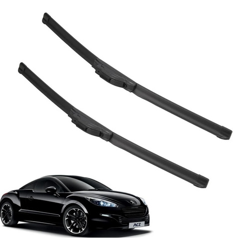 Kit 2 Escobillas Delanteras Flex Goma Peugeot Rcz 2011-2015