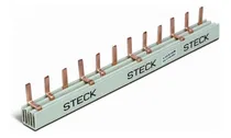 Comprar Barramento Steck Trifasico 16 Disjuntores Din 80a S3f285b