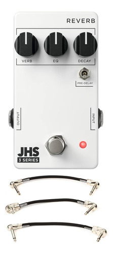 Pedal De Reverberación De Serie Jhs 3 3 Cables De Parc...