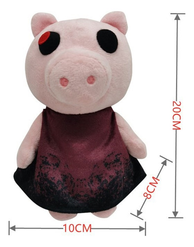 Roblox Piggy Pig Peluche Muñeca Juguete Cumpleaño Regalo