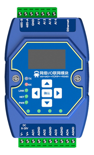 Gj1 Control De Adquisición Remota De 4 Vías Modbus Tcp I/p