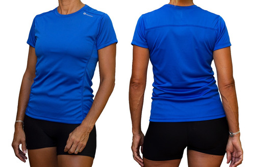 Remera Deportiva Mujer Secado Rapido Dry Fit Slim Running