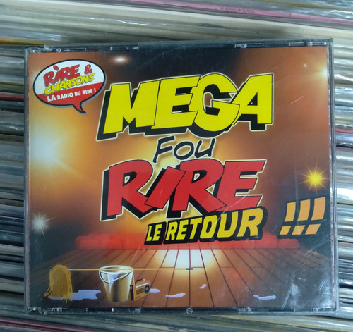 Mega Fou Rire Le Detour Box 4 Cd Coletânea (Usado)