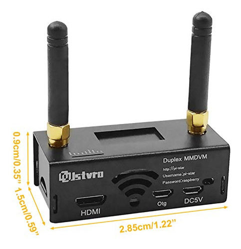 Placa Módem De Voz Digital Multi-modo Mmdvm Duplex, Soporte