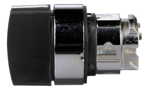 Frontal Metálico Comutador 3 Posições Preto 22,5mm Schneider