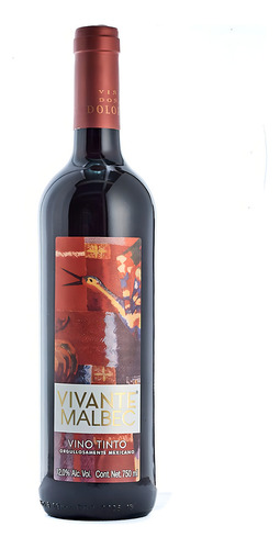 Vino Tinto Vivante Malbec 750ml