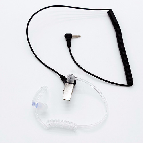 Fone De Ouvido De Tubo Acústico Crystally-6x De 3,5 Mm Liste