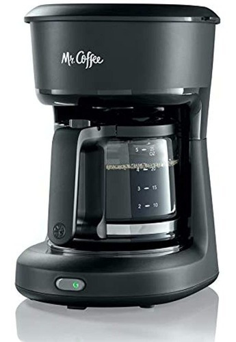 Mr. Coffee 2129512, Mini Cafetera Con Interruptor De 5 Tazas