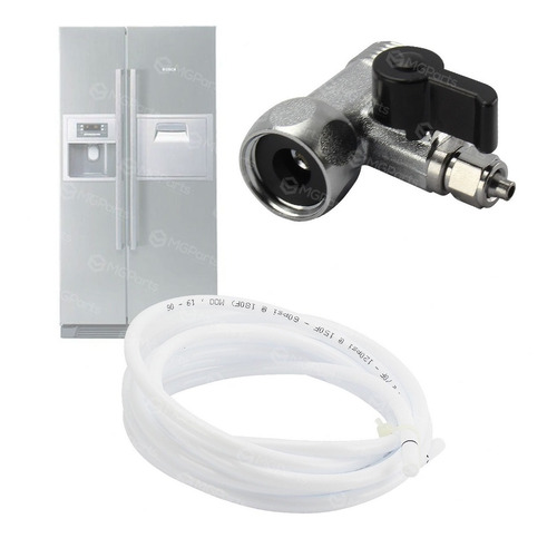 Kit Registro E Mangueira Agua Geladeira Side By Side Bosch