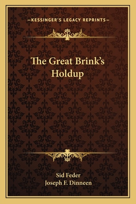 Libro The Great Brink's Holdup - Feder, Sid