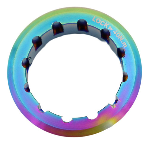 Anillos De Bloqueo De Cassette De Bicicleta Multicolor