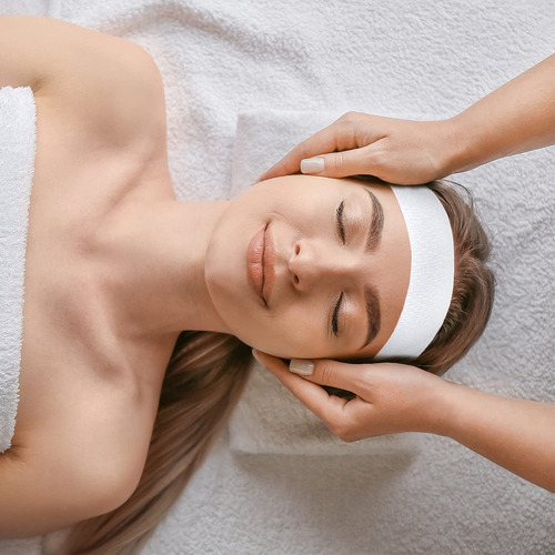 Bandanas Faciales Desechables De 100 Piezas For Spa