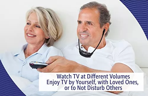 【Nuevo modelo】Auriculares inalámbricos para TV para personas mayores y con  problemas auditivos de AudioRange | Sin retrasos, ligeros, cómodos