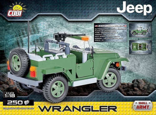 Blocos Para Montar Jeep Cobi Cobi-24260