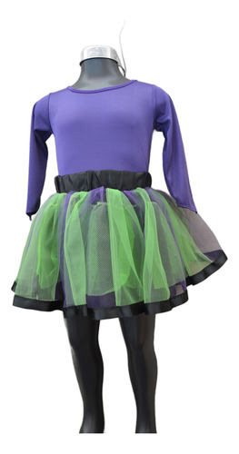 Disfraz Bruja Niña Tutu