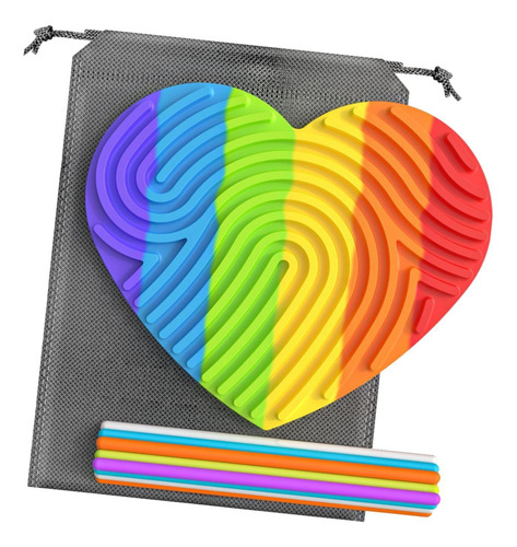 Tablero De Actividades Sensoriales, Tablero De Corazón