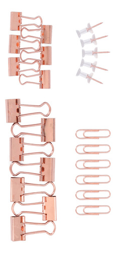 Kit De Clips Para Accesorios De Oficina, Metal, Anticorrosiv