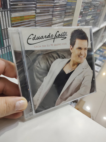 CD de Eduardo Costa 2008 - Cada Dia Eu Te Quero Mais - Versión álbum en acrílico sellado