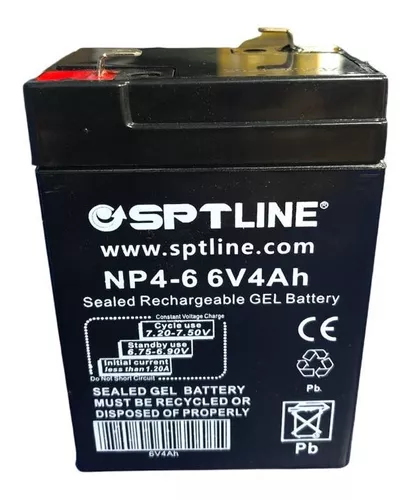 Batería Pila 12v 33ah Recargable Sptline Ups Cerco Eléctrico