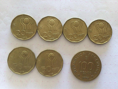 Set Monedas 1978 Argentina