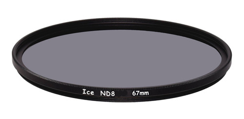 Ice 67mm Nd8 Solid Neutral Density 0.9 Filtro (3-stop)