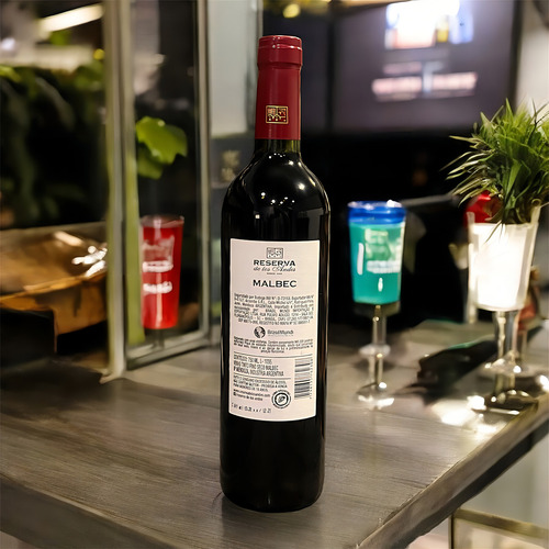 Vinho Argentino Tinto Fino Seco Reserva De Los Andes Malbec