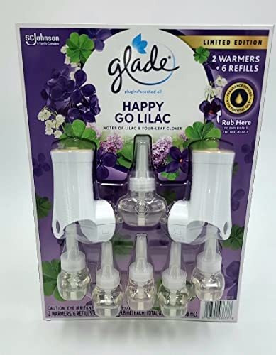 Glade Plugins - Aceite Perfumado (2 Calentadores + 6 Repuest