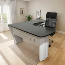 Comprar Mesas De Oficina Con Soportes Media Luna