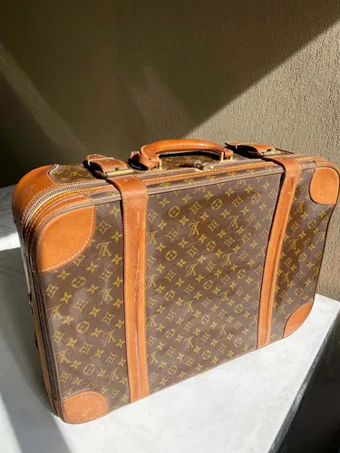 antigua maleta de viaje louis vuitton original - Compra venta en