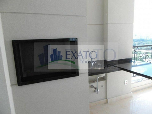 Imagem 12 de 15 de 4 Dormitórios, Moema Indios, Alto Padrão, 5 Vagas+ Dep., Terraço Gourmet, Vista Deslumbrante - Em13842