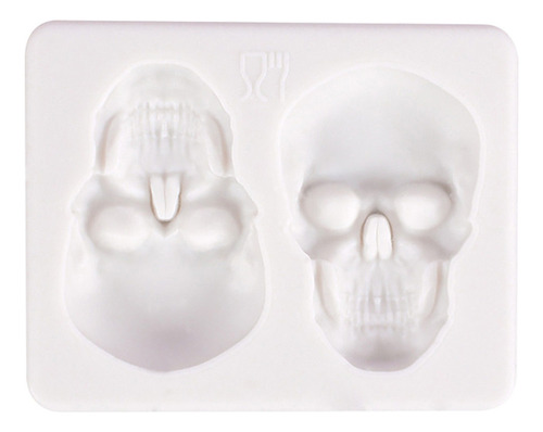 T Baking Kits K1658 Halloween Calavera Molde De Silicona