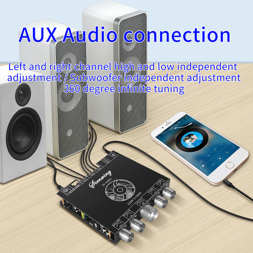 Para Para Para . Placa Amplificadora Bluetooth Ys-s350h 2.1