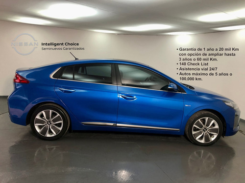 Imagen 7 de 15 de Hyundai Ioniq 2018 Gls Limited Híbrido Piel At