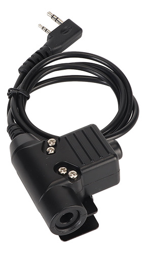 Cable Adaptador De Radio Ptt Walkie Talkie Connector, 90 Cm,