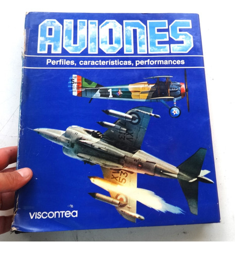 Libro Aviacion Avion Antiguo Militar Perfiles  Viscontea