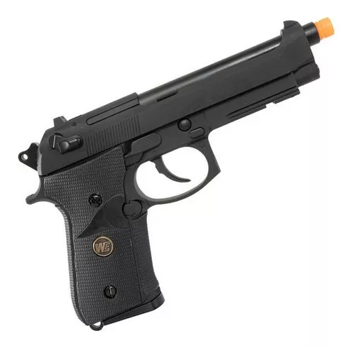 WE Tipo M9A1 Pistola airsoft Full Metal Blowback Gas - Armas de