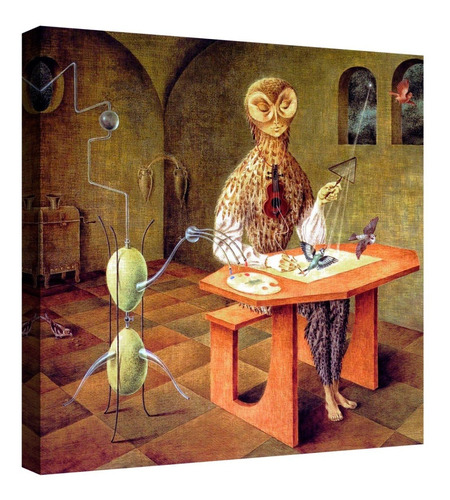 Cuadro Canvas Moderno Creación De Las Aves Remedios Varo