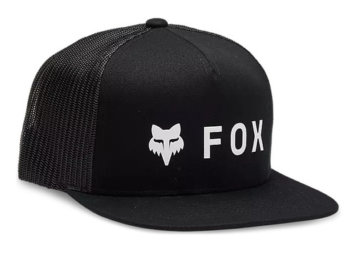 Gorra Fox Faction Snapback Cachucha Plana Negra